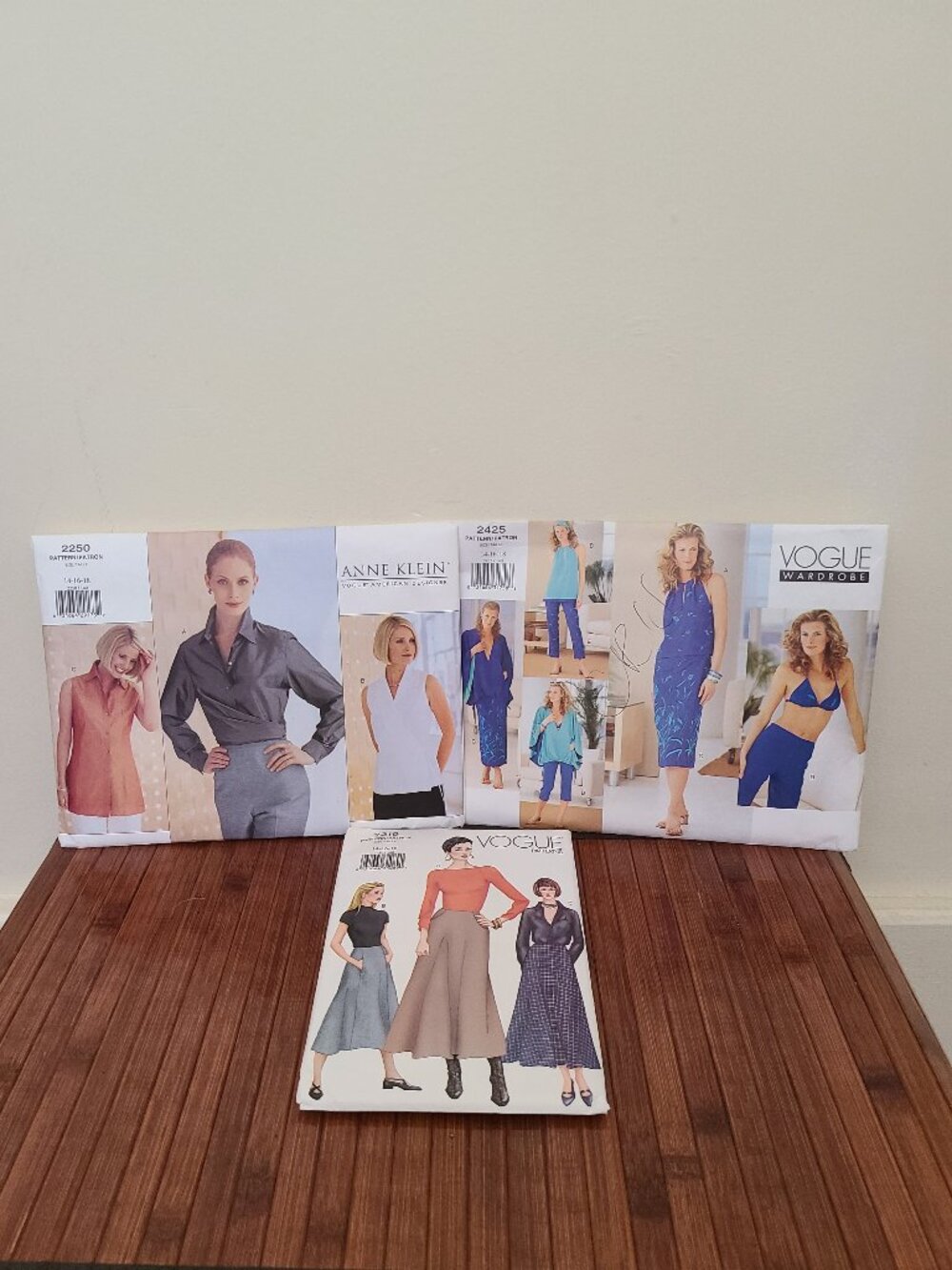 Three Vintage 90s Vogue Patterns - Sz 14-18